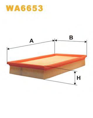 WIX FILTERS WA6653 Повітряний фільтр