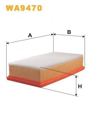 WIX FILTERS WA9470 Повітряний фільтр