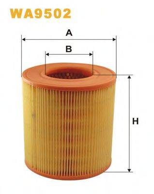 WIX FILTERS WA9502 Повітряний фільтр