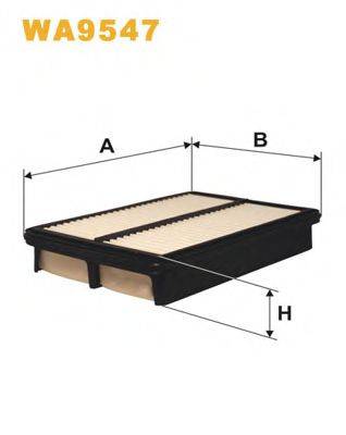 WIX FILTERS WA9547 Повітряний фільтр