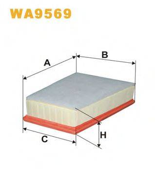 WIX FILTERS WA9569 Повітряний фільтр