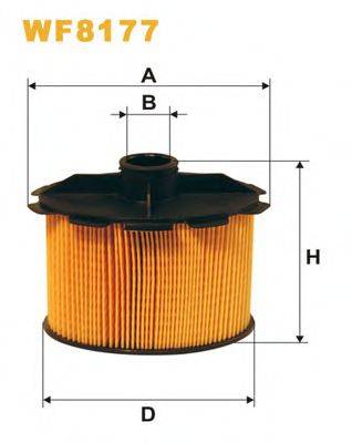 WIX FILTERS WF8177 Паливний фільтр