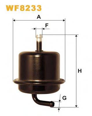 WIX FILTERS WF8233 Паливний фільтр