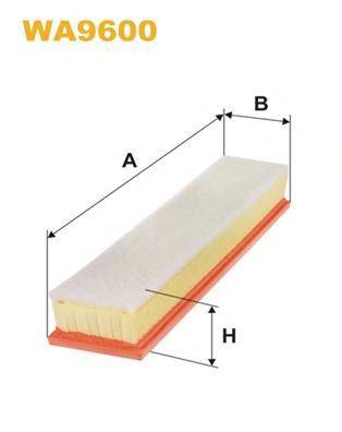 WIX FILTERS WA9600 Повітряний фільтр