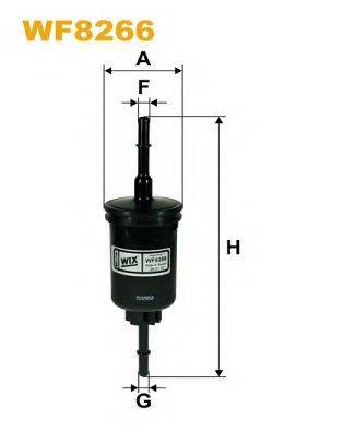 WIX FILTERS WF8266 Паливний фільтр