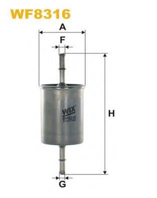 WIX FILTERS WF8316 Паливний фільтр