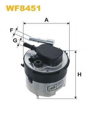 WIX FILTERS WF8451 Паливний фільтр