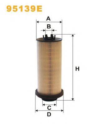 WIX FILTERS 95139E Паливний фільтр