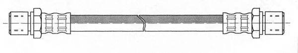 CEF 510870 Гальмівний шланг