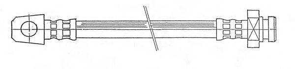 CEF 511035 Гальмівний шланг