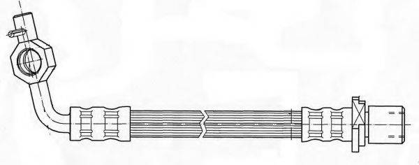 CEF 511868 Гальмівний шланг