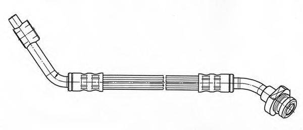 CEF 512164 Гальмівний шланг