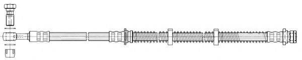 CEF 512248 Гальмівний шланг