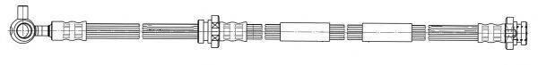 CEF 512375 Гальмівний шланг