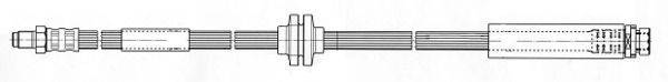 CEF 512554 Гальмівний шланг