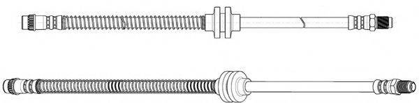CEF 512825 Гальмівний шланг