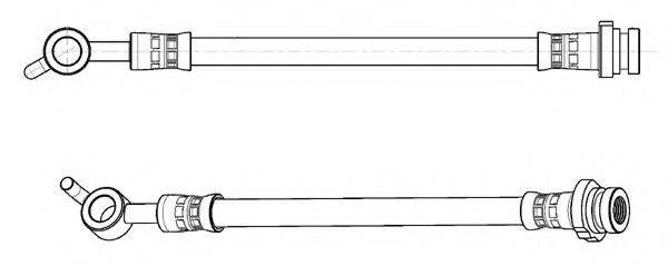 CEF 514575 Гальмівний шланг