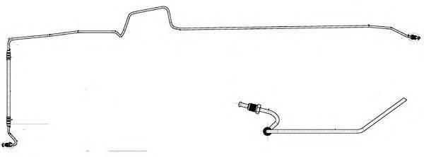 CEF 518316 Гальмівний шланг