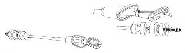 CEF CT01146 Трос, управління зчепленням