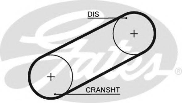 GATES 5101 Ремінь ГРМ