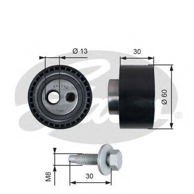 GATES T41140 Натяжний ролик, ремінь ГРМ