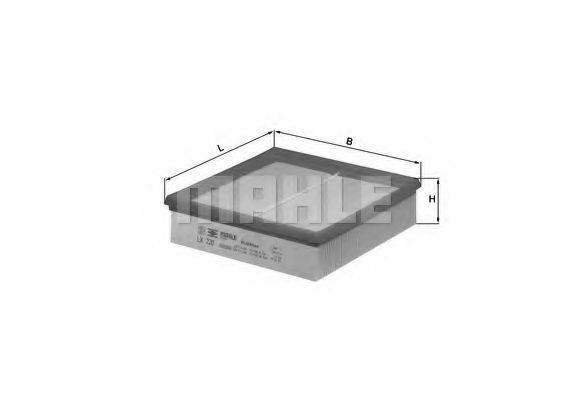 KNECHT LX220 Повітряний фільтр