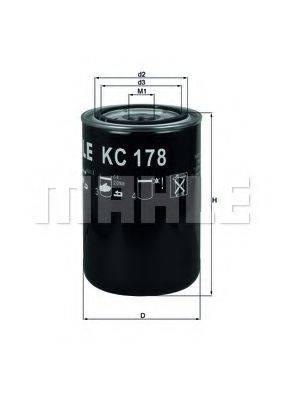 KNECHT KC178 Паливний фільтр