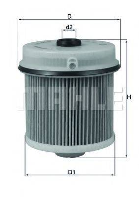 KNECHT KX445D Паливний фільтр