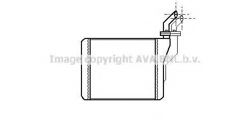 PRASCO OL6181 Теплообмінник, опалення салону