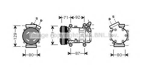 PRASCO RTK401 Компресор, кондиціонер