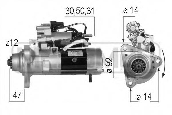 MESSMER 220562 Стартер