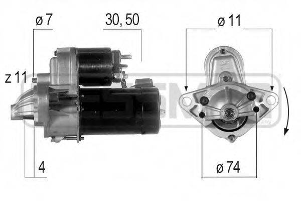 MESSMER 220582 Стартер