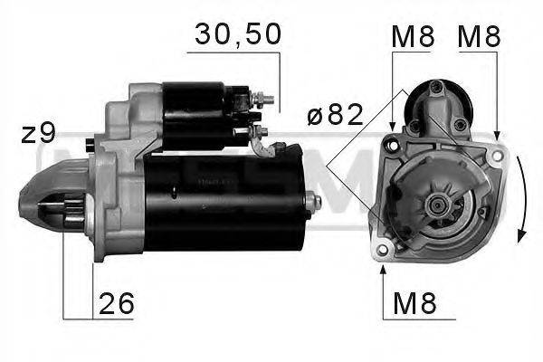 MESSMER 220663 Стартер