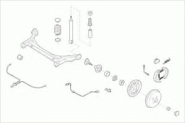 LEMFORDER SEATAROSARL001 Рульове управління; Підвіска колеса