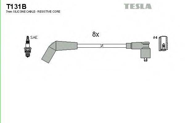 TESLA T131B Комплект дротів запалювання