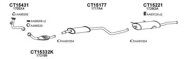 VENEPORTE 150123 Система випуску ОГ