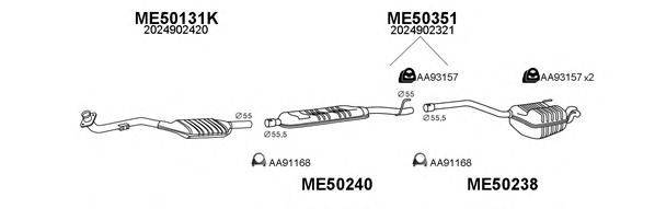 VENEPORTE 500065 Система випуску ОГ