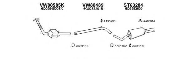 VENEPORTE 630224 Система випуску ОГ