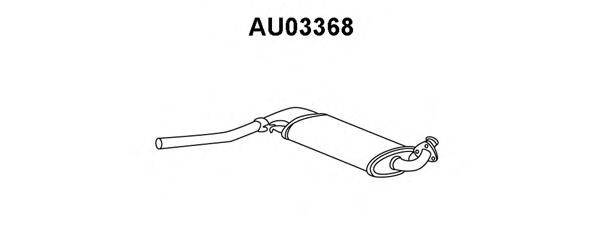 VENEPORTE AU03368 Передглушувач вихлопних газів