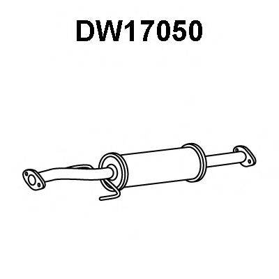 VENEPORTE DW17050 Передглушувач вихлопних газів