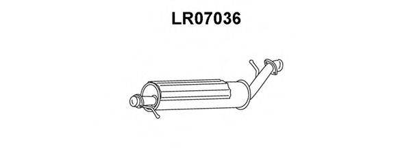 VENEPORTE LR07036 Передглушувач вихлопних газів