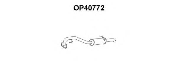 VENEPORTE OP40772 Глушник вихлопних газів кінцевий