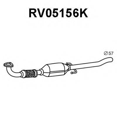 VENEPORTE RV05156K Каталізатор