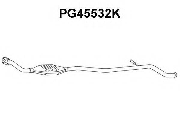 VENEPORTE PG45532K Каталізатор