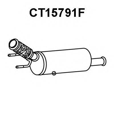 VENEPORTE CT15791F Саджовий/частковий фільтр, система вихлопу ОГ