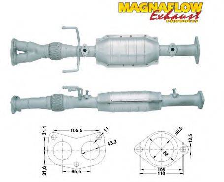 MAGNAFLOW 88024 Каталізатор