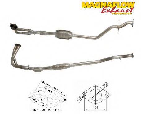 MAGNAFLOW 85884 Каталізатор