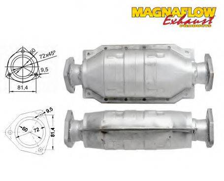 MAGNAFLOW 80266D Каталізатор