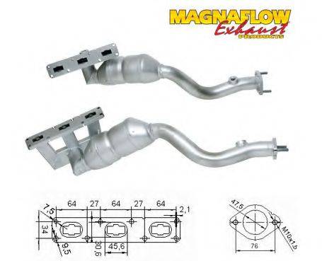 MAGNAFLOW 70605 Каталізатор