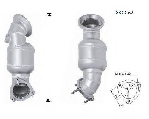 MAGNAFLOW 65827 Каталізатор